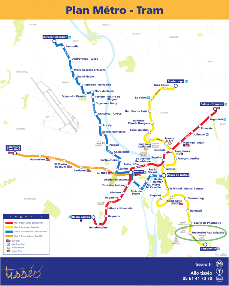 Plan Métro Tram